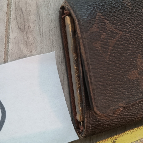 LOUIS VUITTON key holder monogram  canvas Authentic - Picture 8 of 9